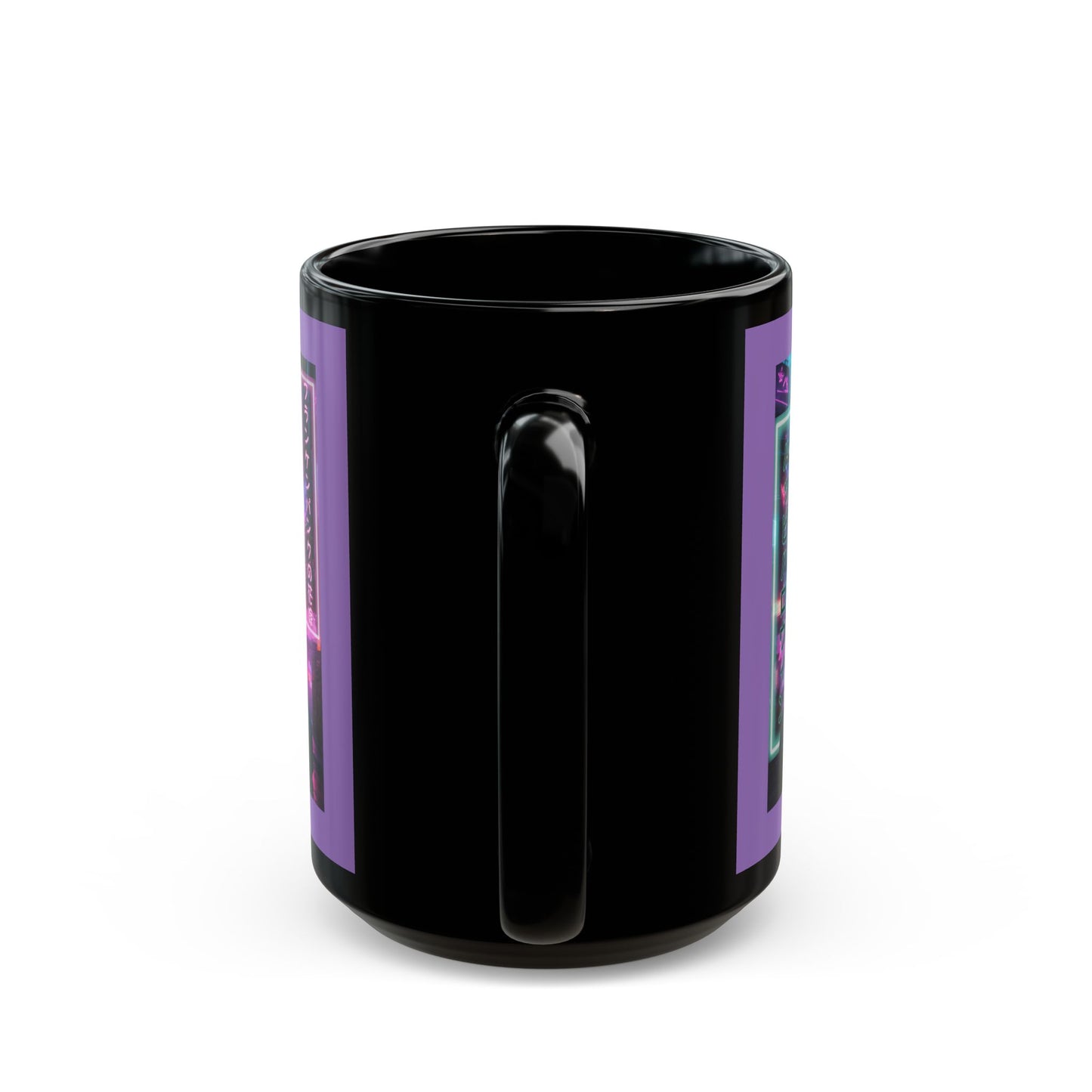 Bride of Frankenpunk Purple Mug by CreepyCrafts.boo