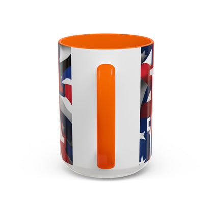 ¡EE.UU! ¡EE.UU! ¡EE.UU! ¡Patriota por cypherpunkgear! Taza de café decorativa (11, 15 oz)