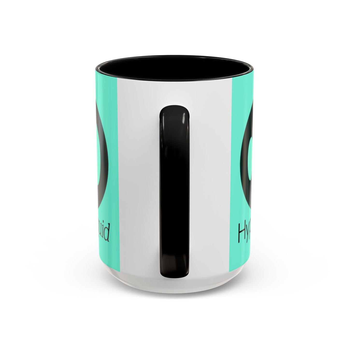 Hyperliquid Black font Light Hyperliquid Accent Mug by cypherpunkgear.com