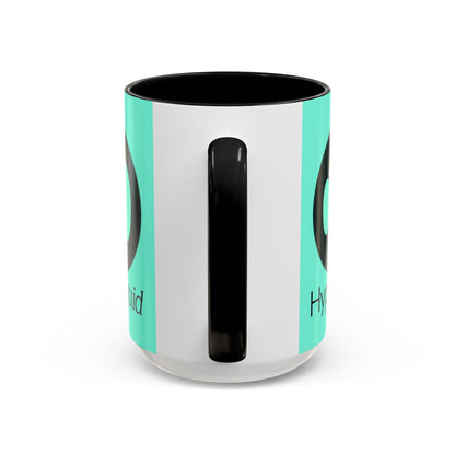 Hyperliquid Black font Light Hyperliquid Accent Mug by cypherpunkgear.com