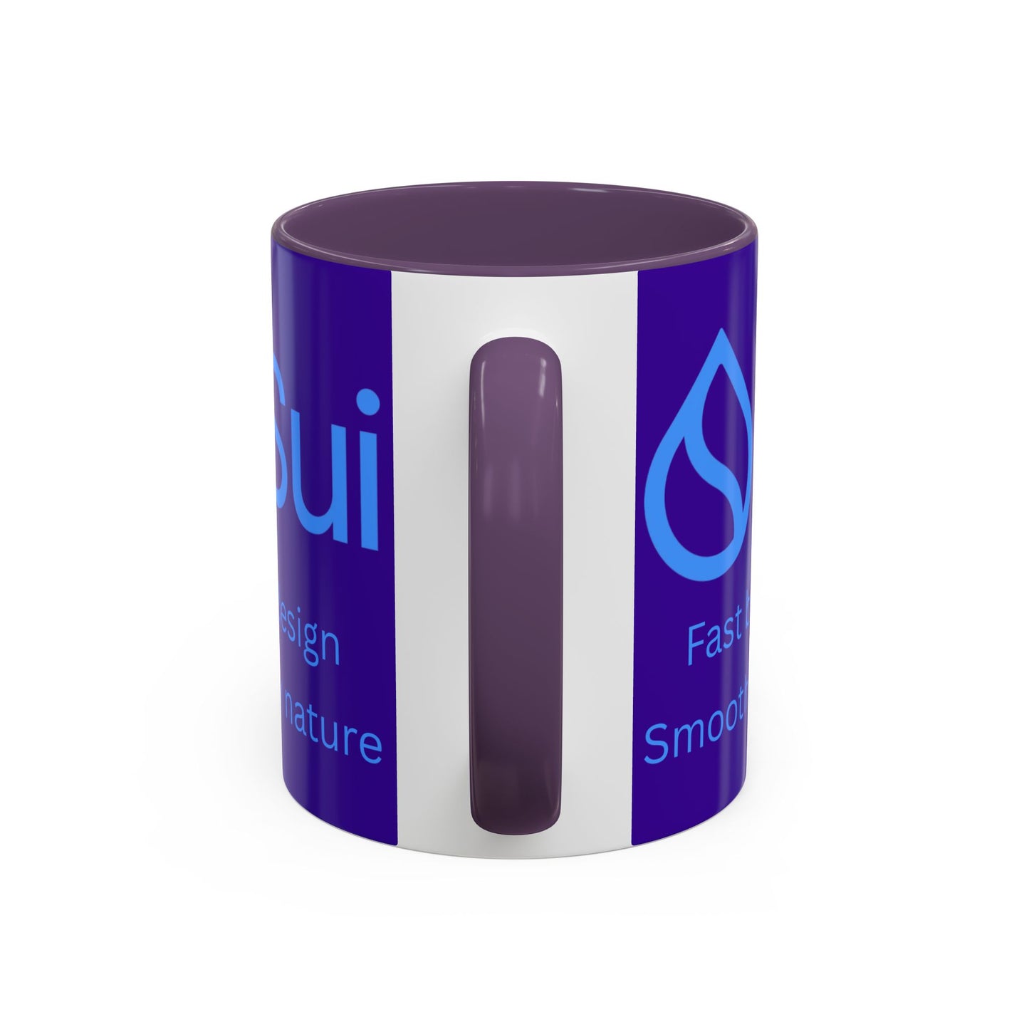 SUI Purple Accent Mug by cypherpunkgear.com