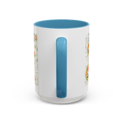 Monero (XMR) don't assume your freedoms are assured White Accent Mug by cypherpunkgear.com