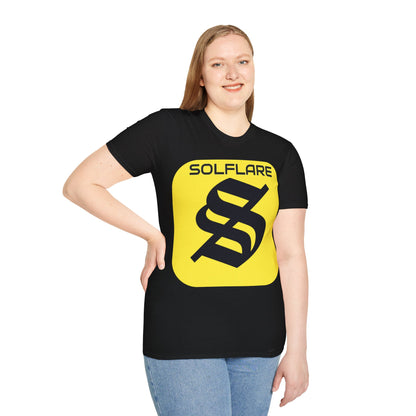 SolflareLogo Dark colors Unisex T-Shirt by cypherpunkgear.com