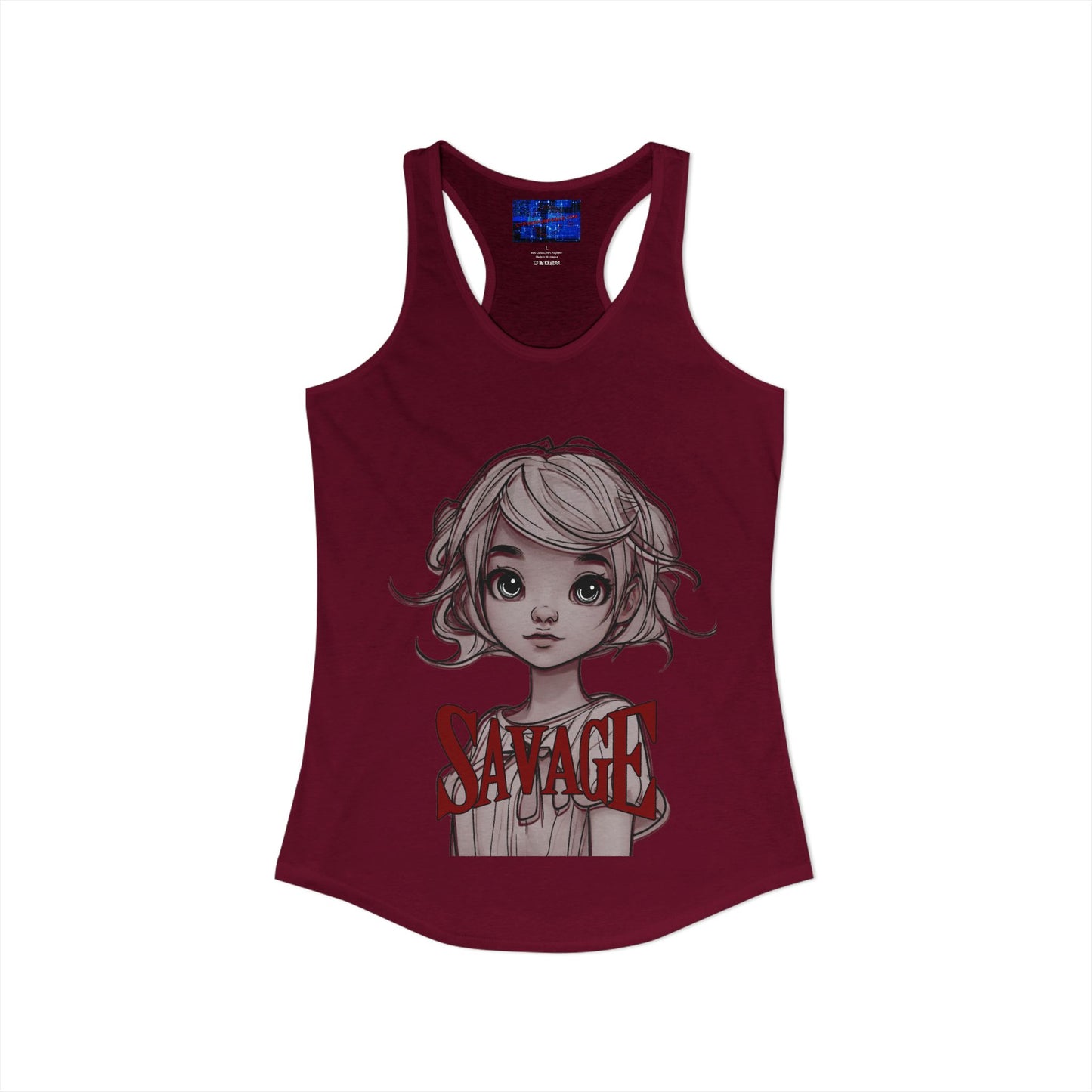 ¡Salvaje por cypherpunkgear! Camiseta sin mangas ideal con espalda cruzada para mujer