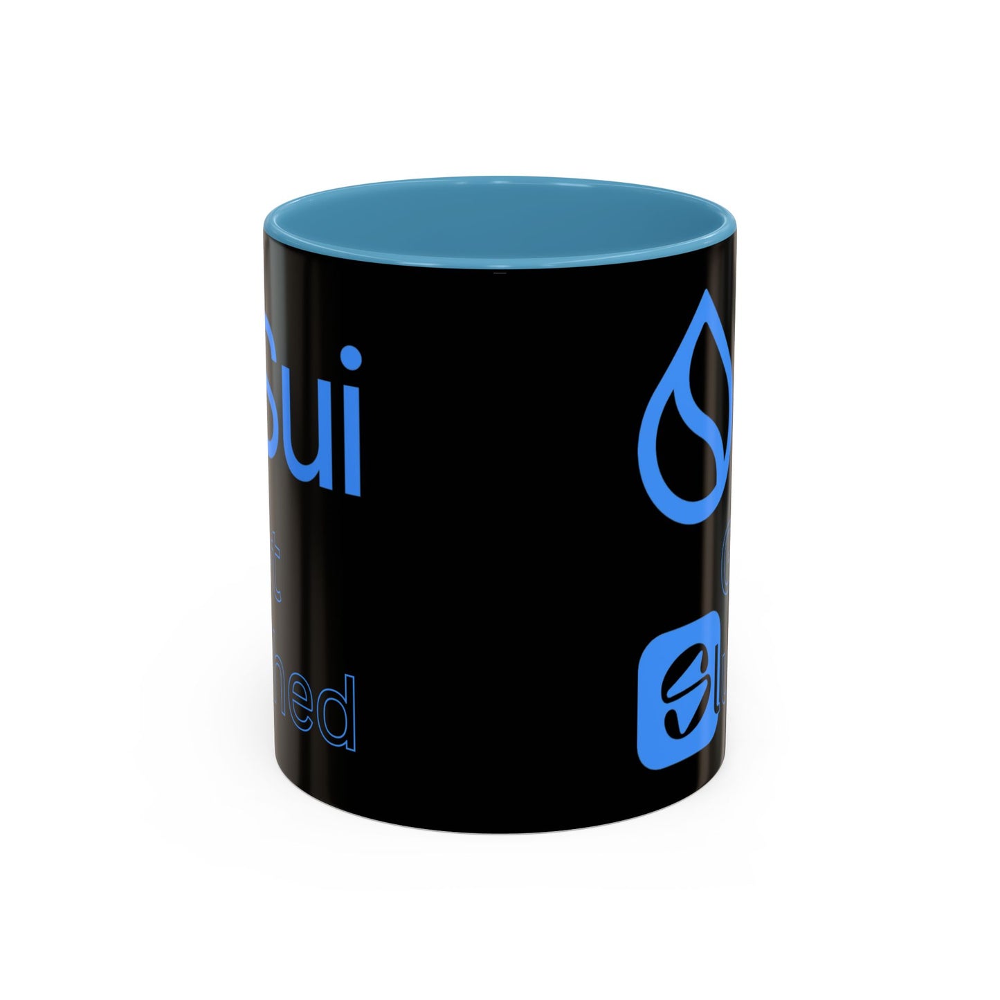 Sui: Get Slushed Black Accent Mug by cypherpunkgear.com