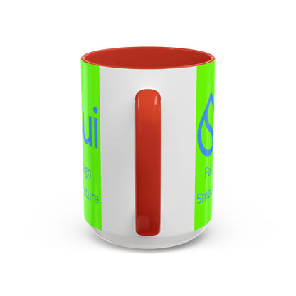 SUI Green Accent Mug by cypherpunkgear.com