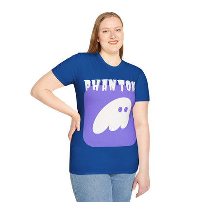 Phantom Hot Wallet Dark colors Unisex T-Shirt by cypherpunkgear.com