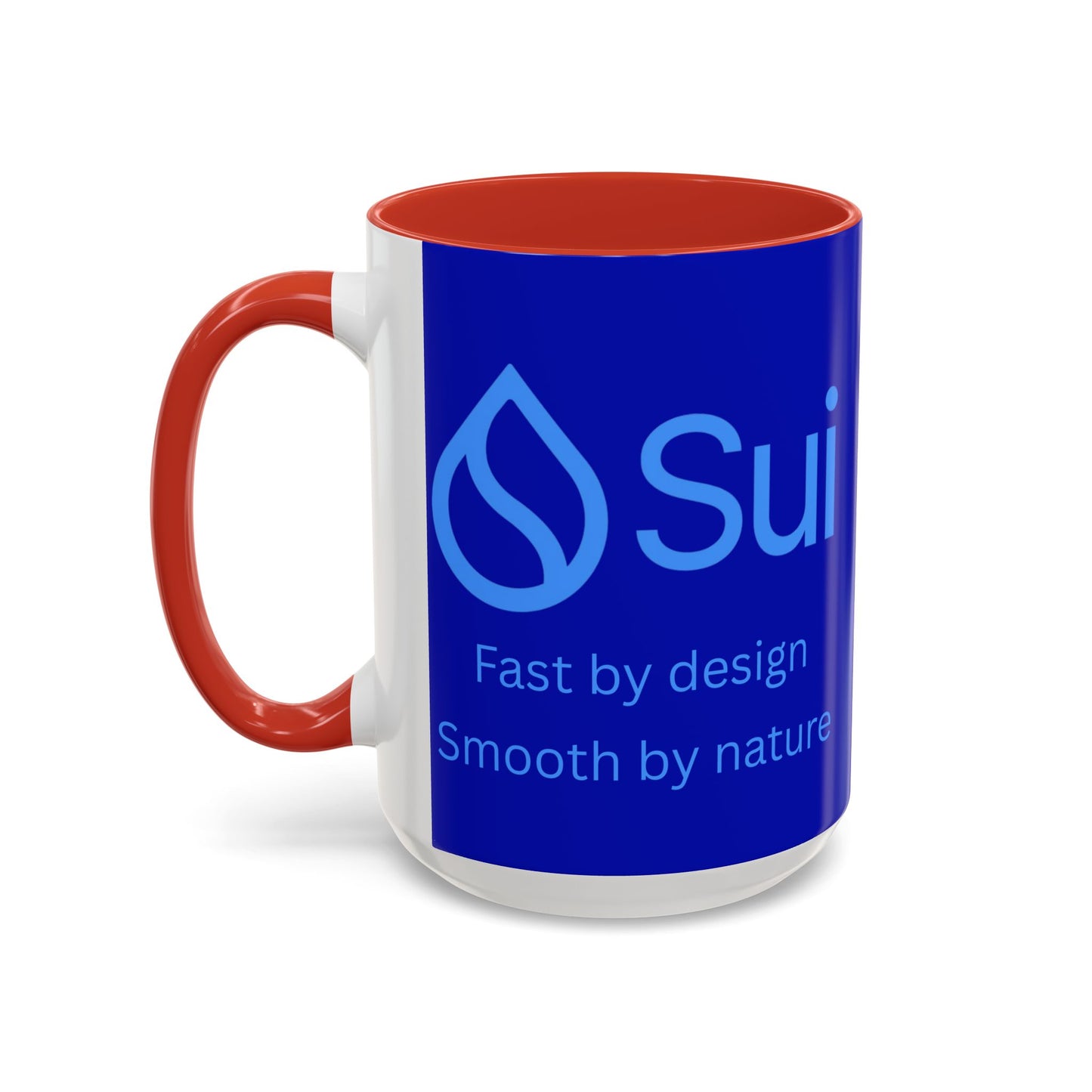 SUI Dark Blue Accent Mug by cypherpunkgear.com