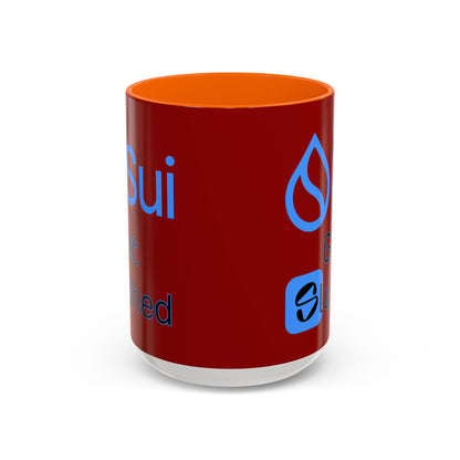 Sui: Get Slushed Red Accent Mug by cypherpunkgear.com