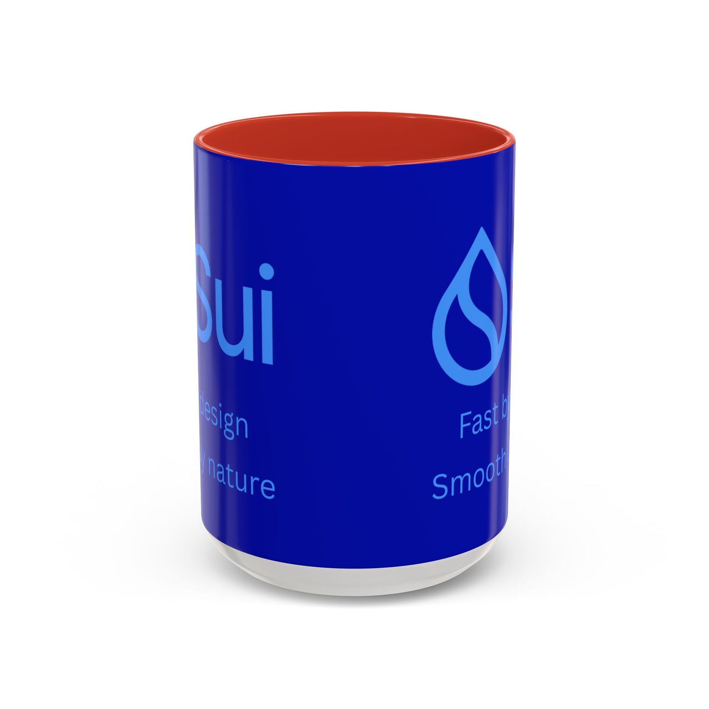 SUI Dark Blue Accent Mug by cypherpunkgear.com