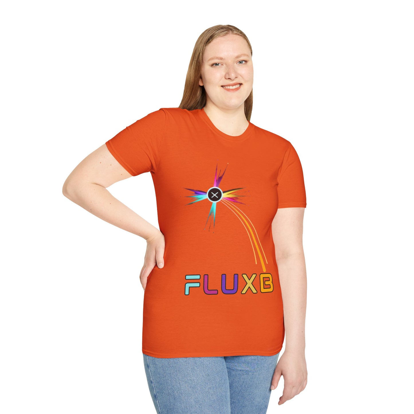 FluxBeam (FLUXB) Light colors Unisex T-Shirt by cypherpunkgear.com