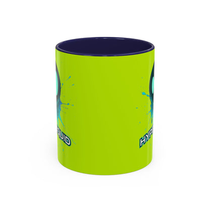 HYPE Drip Yellow Accent Mug by cypherpunkgear.com