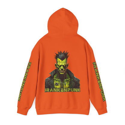 Frankenpunk Hoodie Unisex Hooded Sweatshirt by CreepyCrafts.boo