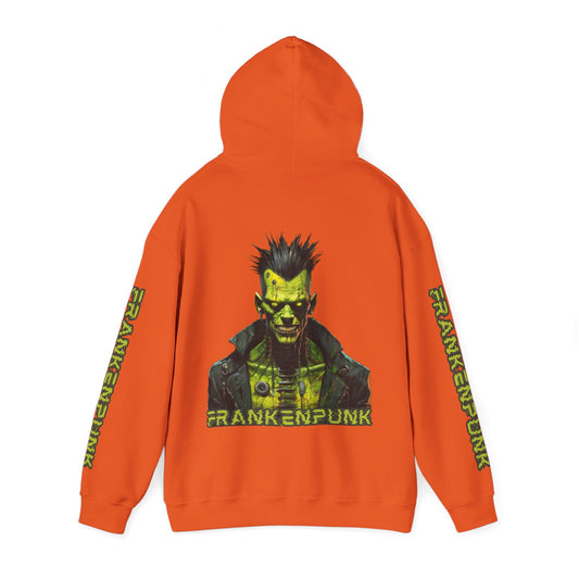 Frankenpunk Hoodie Unisex Hooded Sweatshirt by CreepyCrafts.boo
