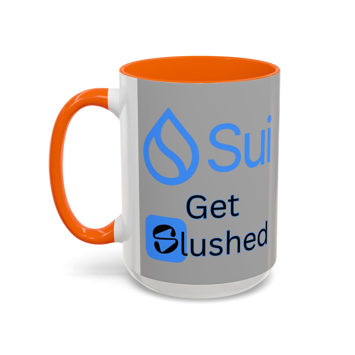 Sui: Get Slushed Grey Accent Mug by cypherpunkgear.com