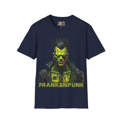 Frankenpunk Dark colors Unisex T-Shirt by CreepyCrafts.boo