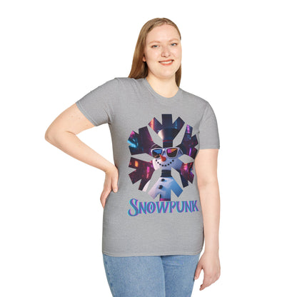 Snowpunk Light colors Unisex T-Shirt by cypherpunkgear.com