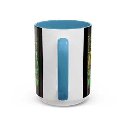 Happy Halloween Green Jack Black Accent Mug by CreepyCrafts.boo