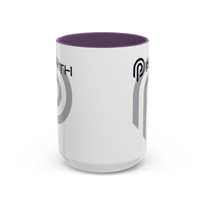 Pyth (PYTH) Accent Mug by cypherpunkgear.com