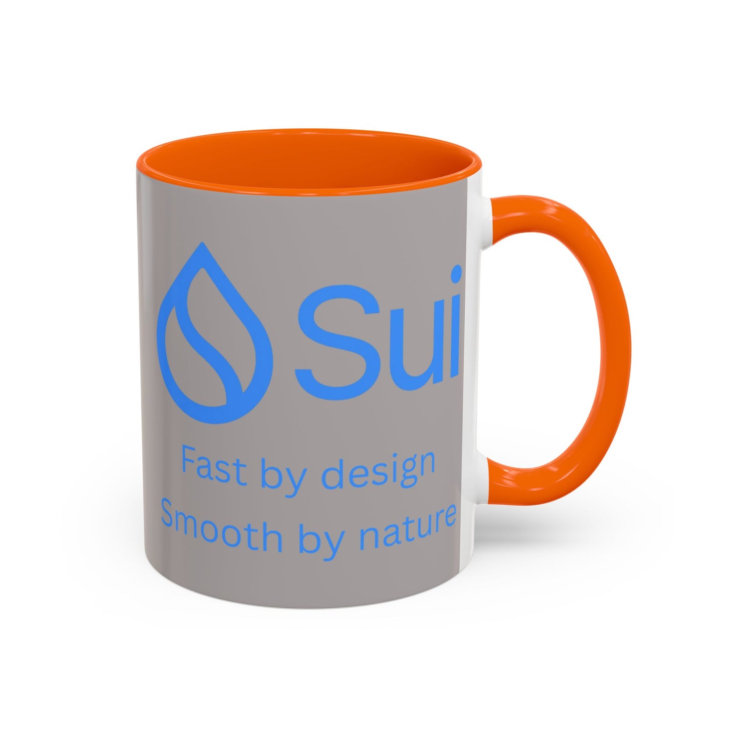 SUI Grey Accent Mug by cypherpunkgear.com