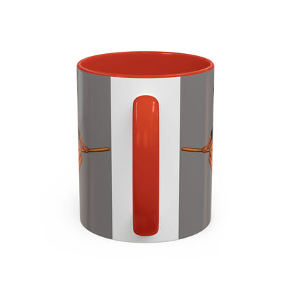 Velvet Vex Grey Accent Mug by CreepyCrafts.boo