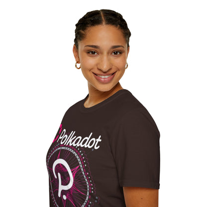 Polkadot (DOT) Dark colors Unisex T-Shirt by cypherpunkgear.com