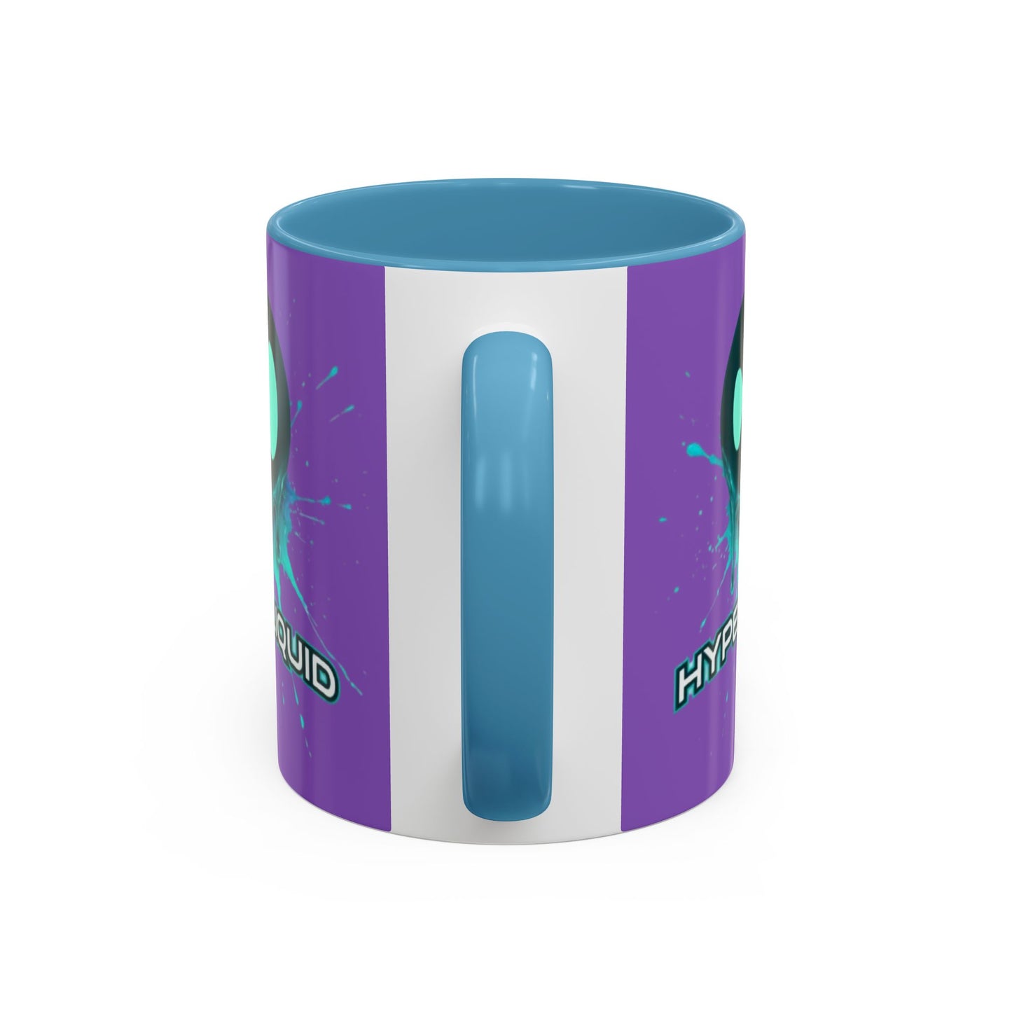 HYPE Drip Light Purple Accent Mug by cypherpunkgear.com