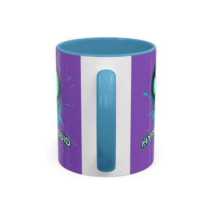 HYPE Drip Light Purple Accent Mug by cypherpunkgear.com