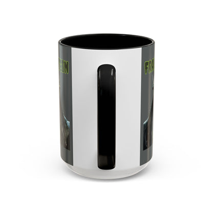 Frankenstein Lives Accent Mug by CreepyCrafts.boo