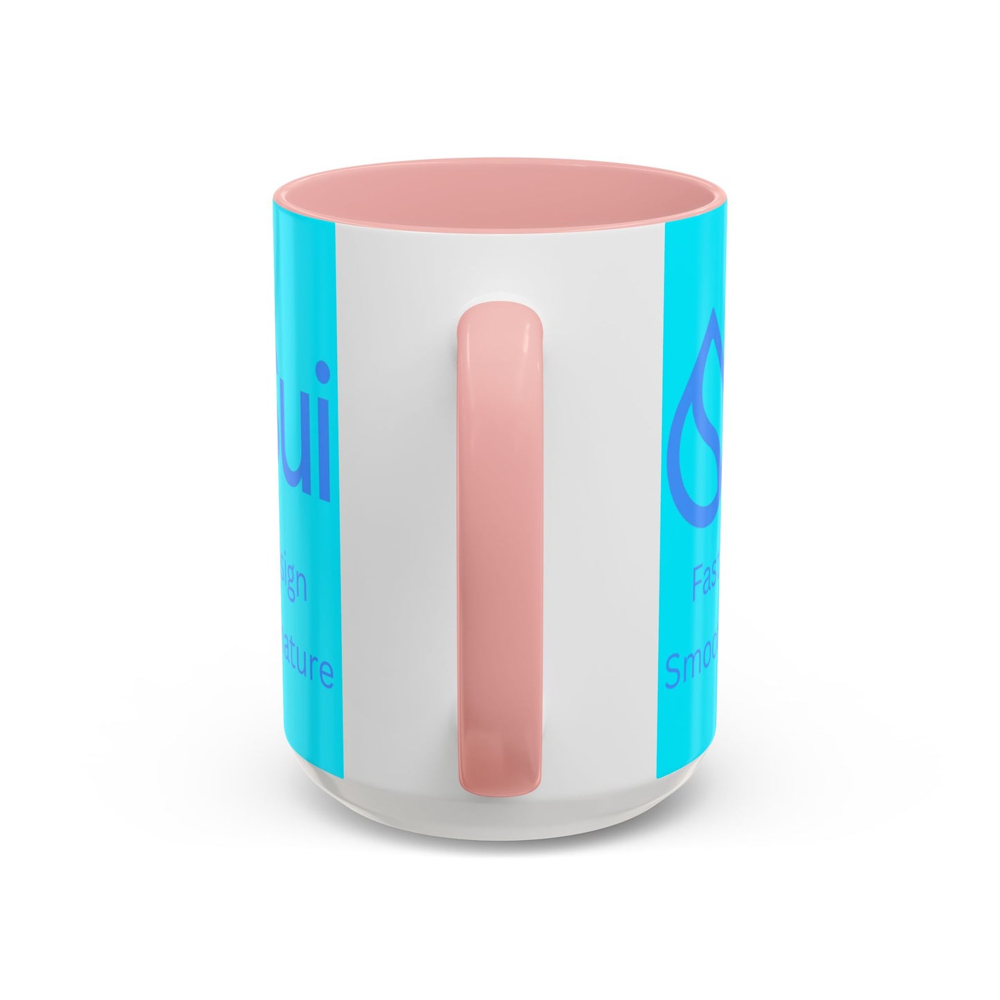 SUI Light Blue Accent Mug by cypherpunkgear.com