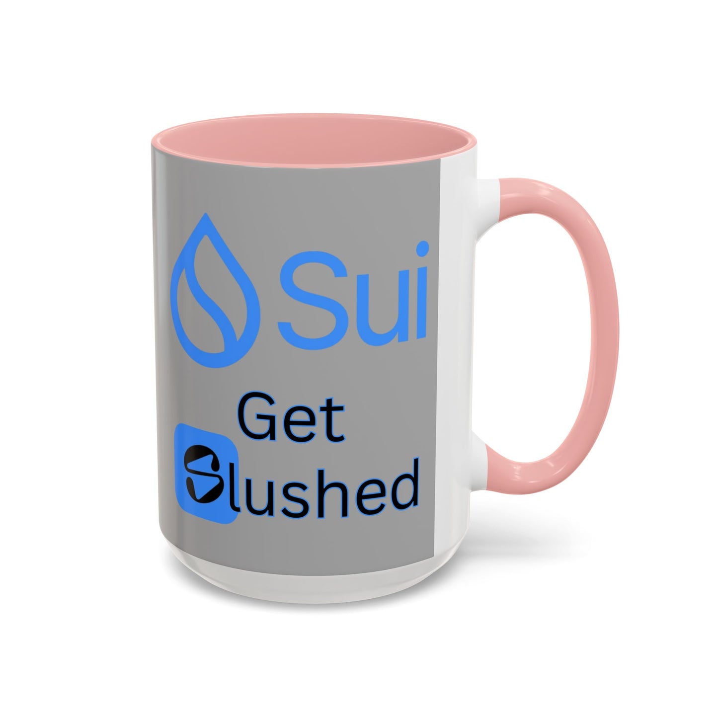 Sui: Get Slushed Grey Accent Mug by cypherpunkgear.com
