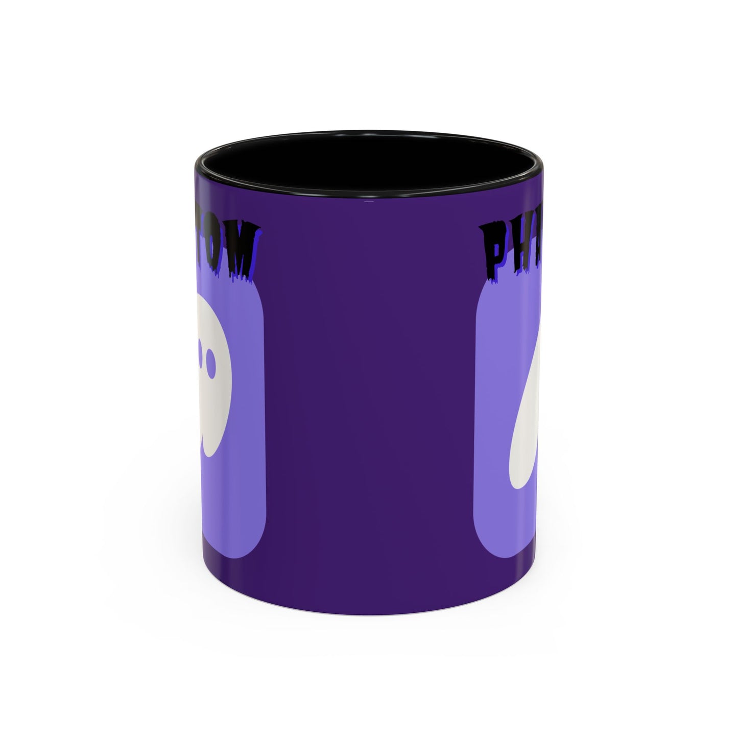 Phantom Hot Wallet Purple Accent Mug by cypherpunkgear.com