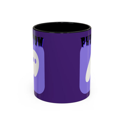 Phantom Hot Wallet Purple Accent Mug by cypherpunkgear.com