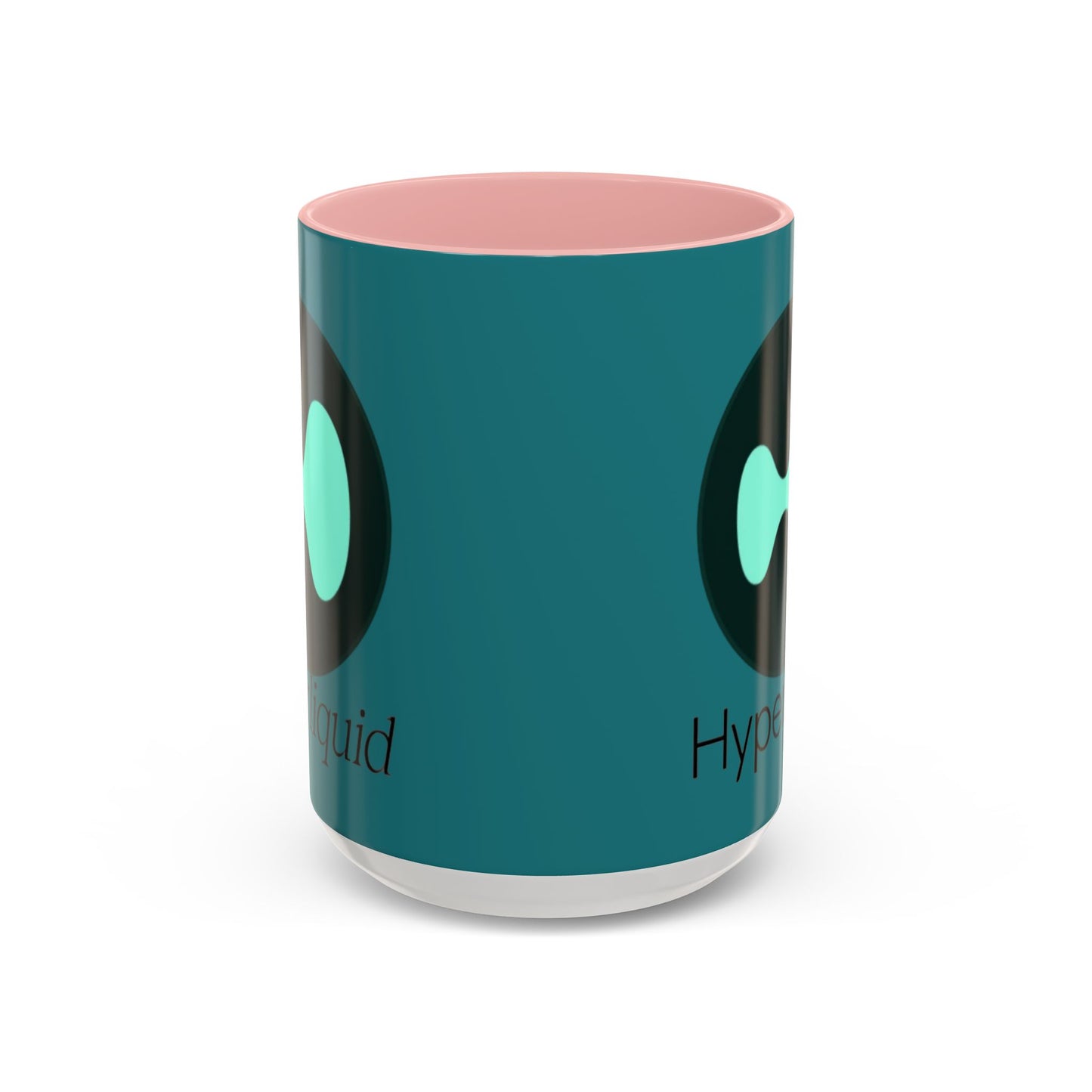 Hyperliquid Black font Hyperliquid Accent Mug by cypherpunkgear.com