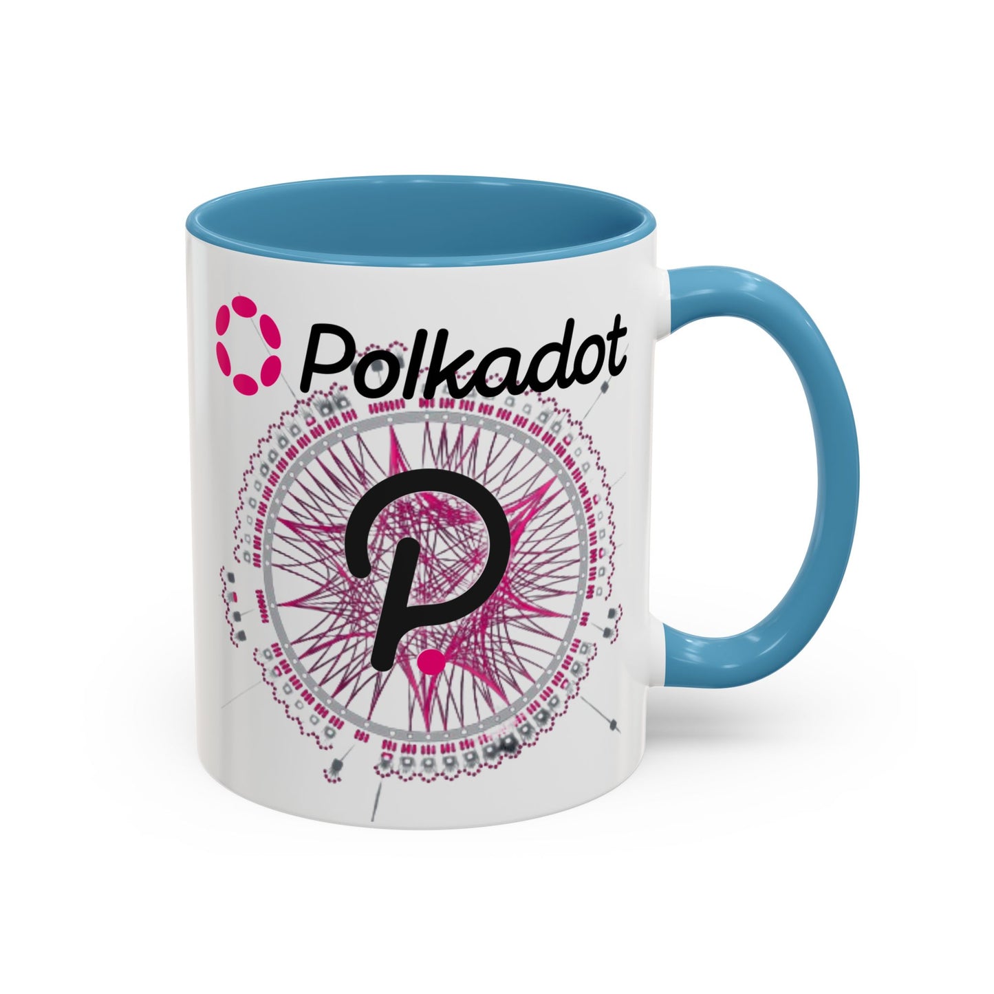 Polkadot (DOT) Accent Mug by cypherpunkgear.com