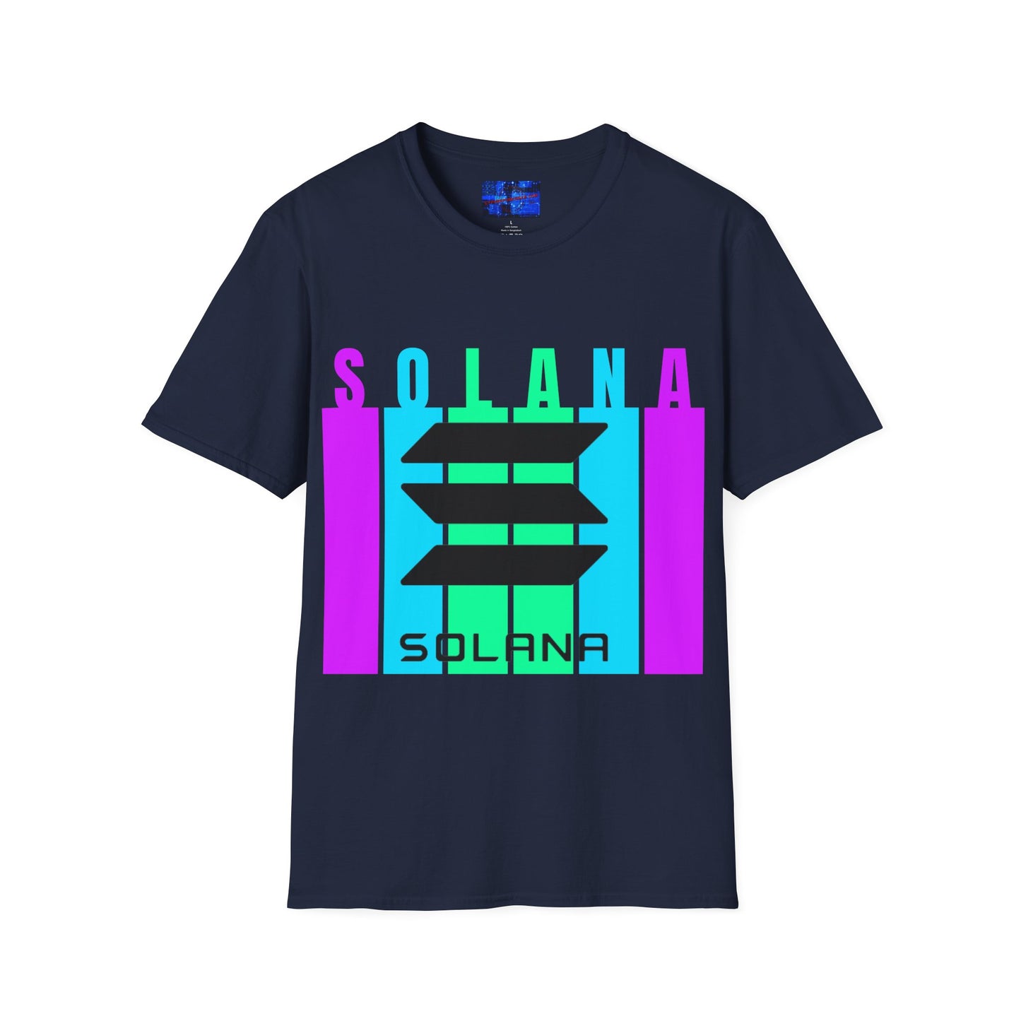 Solana (SOL) Freedom DKcolors Unisex T-Shirt by cypherpunkgear.com