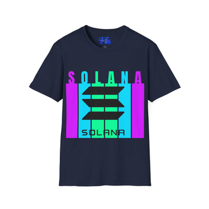 Solana (SOL) Freedom DKcolors Unisex T-Shirt by cypherpunkgear.com