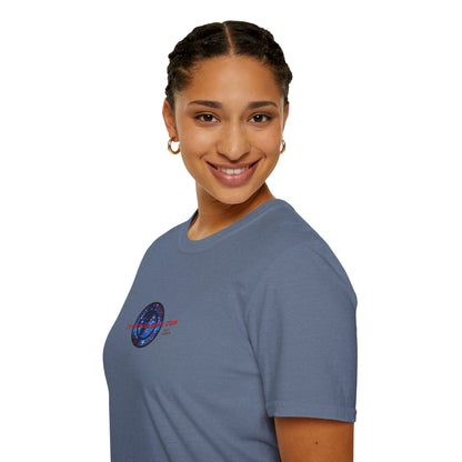 2-sided, cypherpunkgear.com logo Dark colors Unisex T-Shirt by cypherpunkgear.com