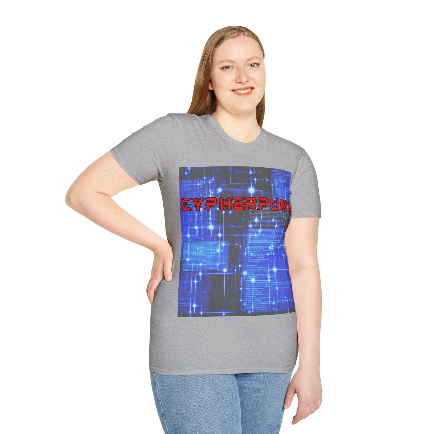Cypherpunk LTcolors Unisex T-Shirt by cypherpunkgear.com
