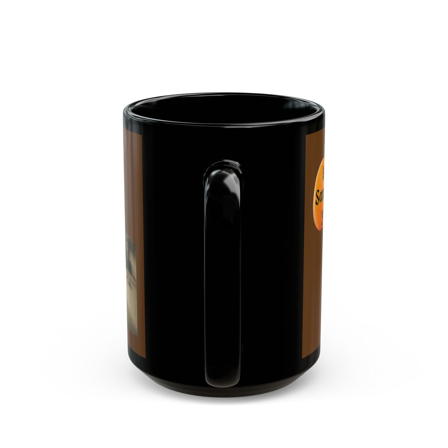 Is it Samhain yet? Skeleton's Pumpkin Brown Mug by CreepyCrafts.boo