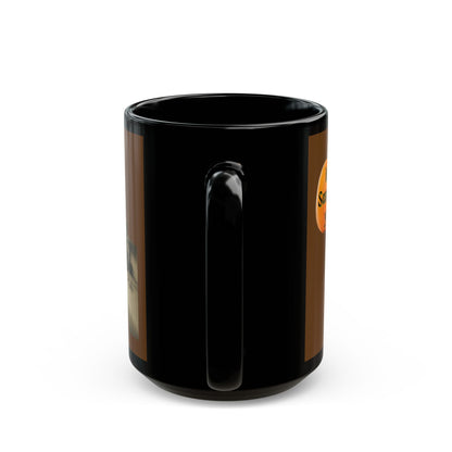 Is it Samhain yet? Skeleton's Pumpkin Brown Mug by CreepyCrafts.boo