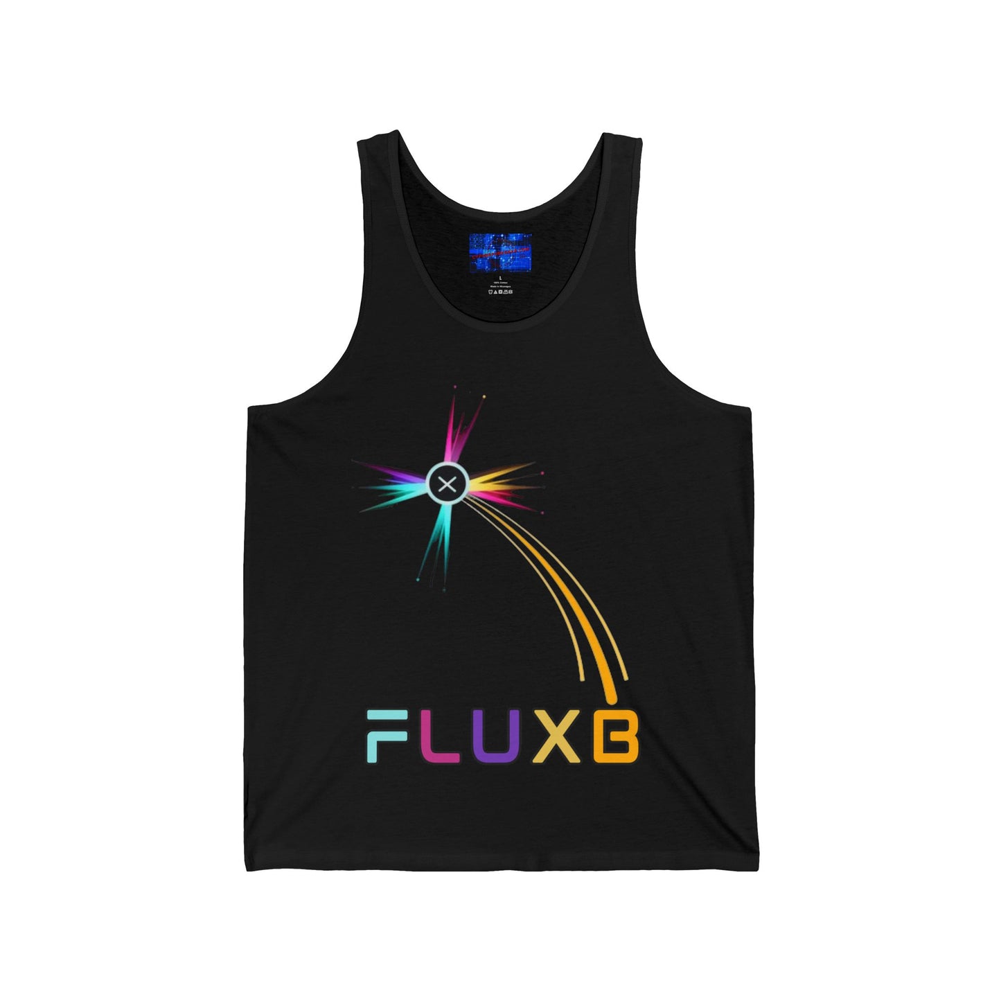 FluxBeam (FLUXB) Unisex Jersey Tank Top by cypherpunkgear.com
