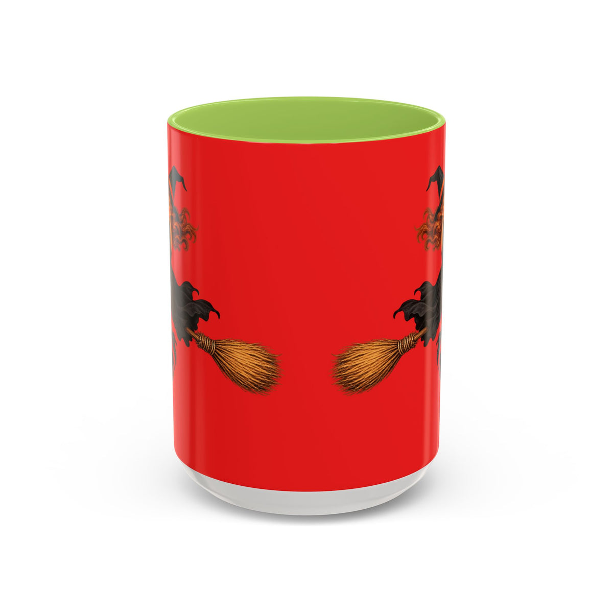 Hazel Hex Red Accent Mug by CreepyCrafts.boo