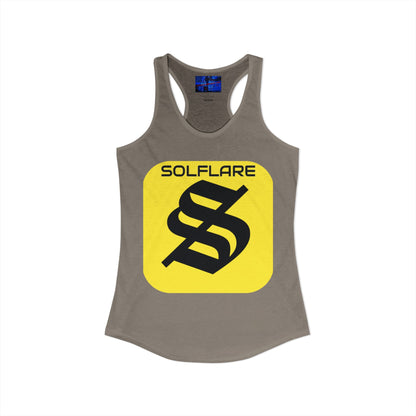 SolflareLogo Women's Racerback Tank Top by cypherpunkgear.com