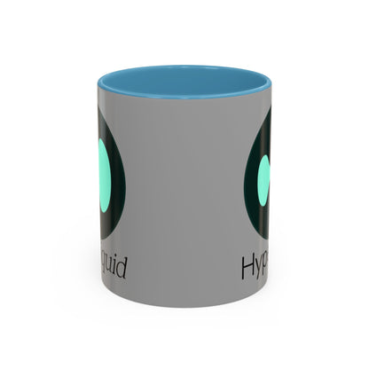 Hyperliquid Black font Grey Accent Mug by cypherpunkgear.com