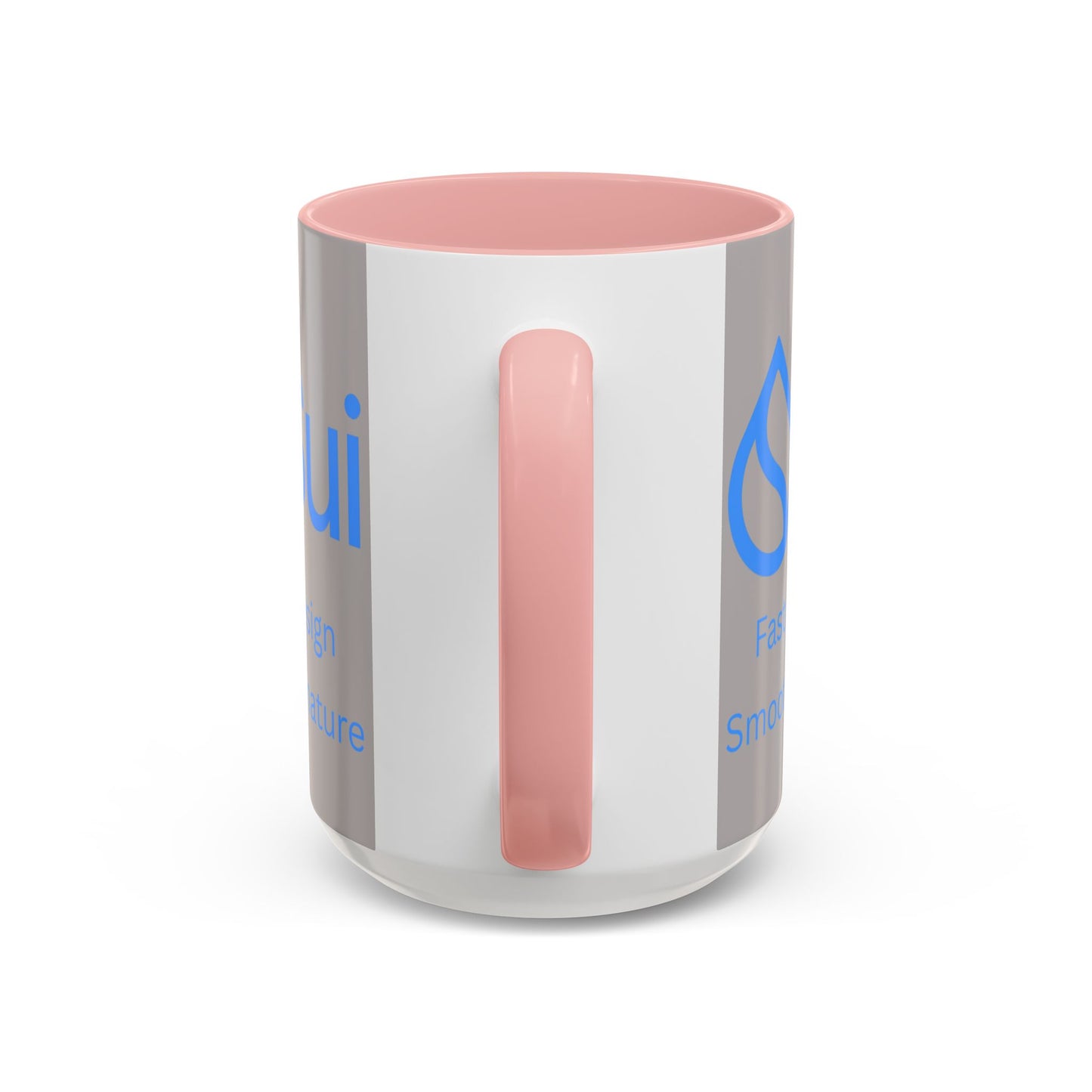 SUI Grey Accent Mug by cypherpunkgear.com