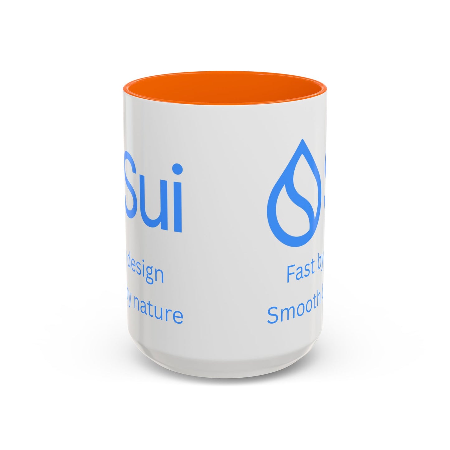 SUI White Accent Mug by cypherpunkgear.com