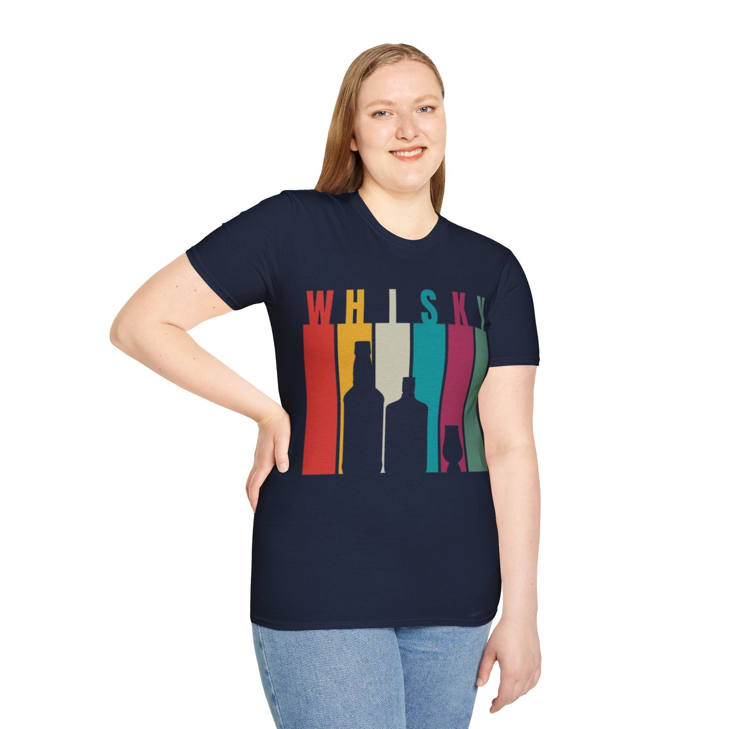 Whisky spelled without an 'e' DKcolors Unisex T-Shirt by cypherpunkgear.com