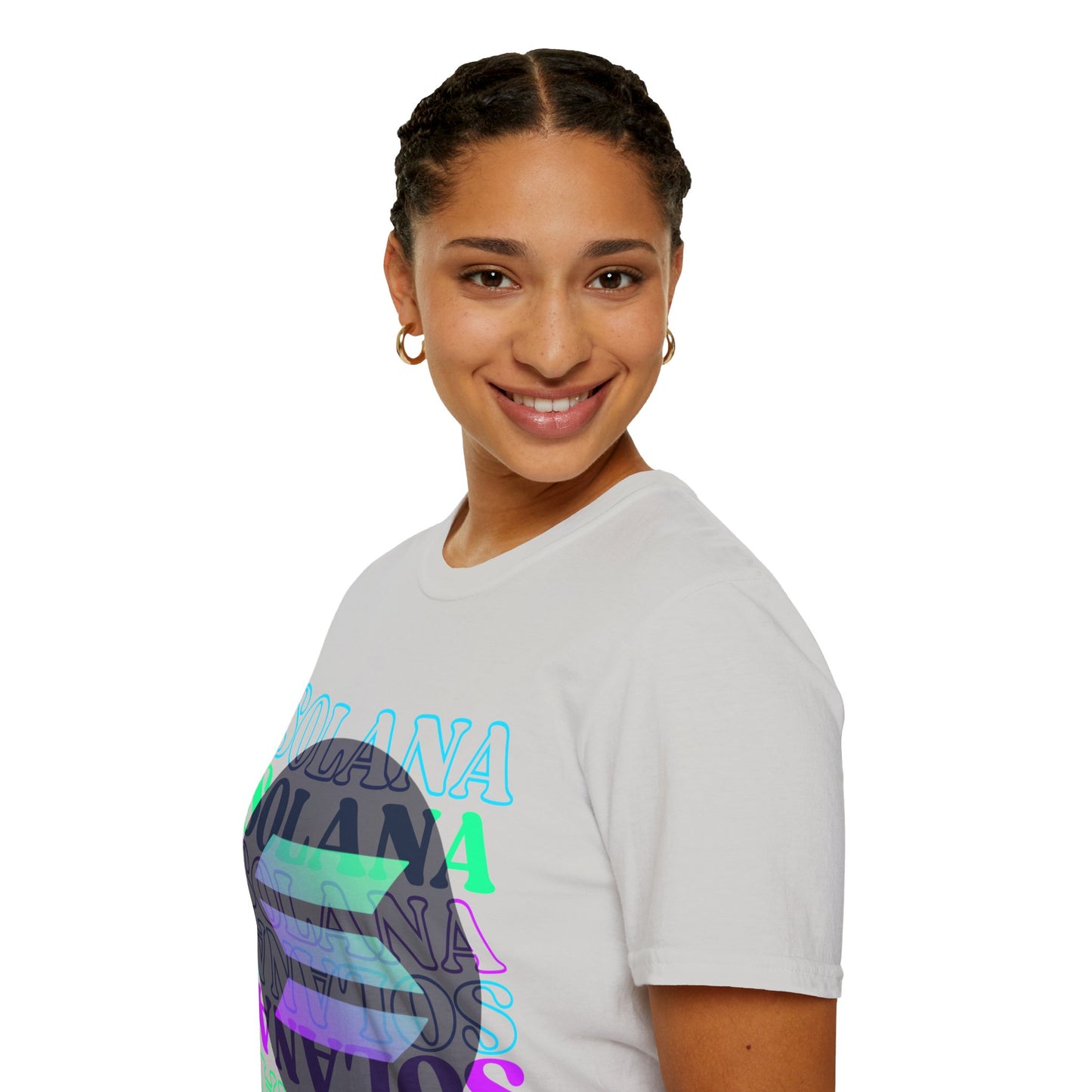 Solana, Solana, Solana (SOL) Light colors Unisex T-Shirt by cypherpunkgear.com