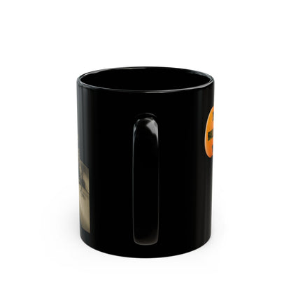 Is it Halloween yet? Skeleton's Pumpkin Black Mug by CreepyCrafts.boo